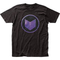Hawkeye Emblem Officially Licensed Fitted Adult Unisex T-Shirt - Fundom