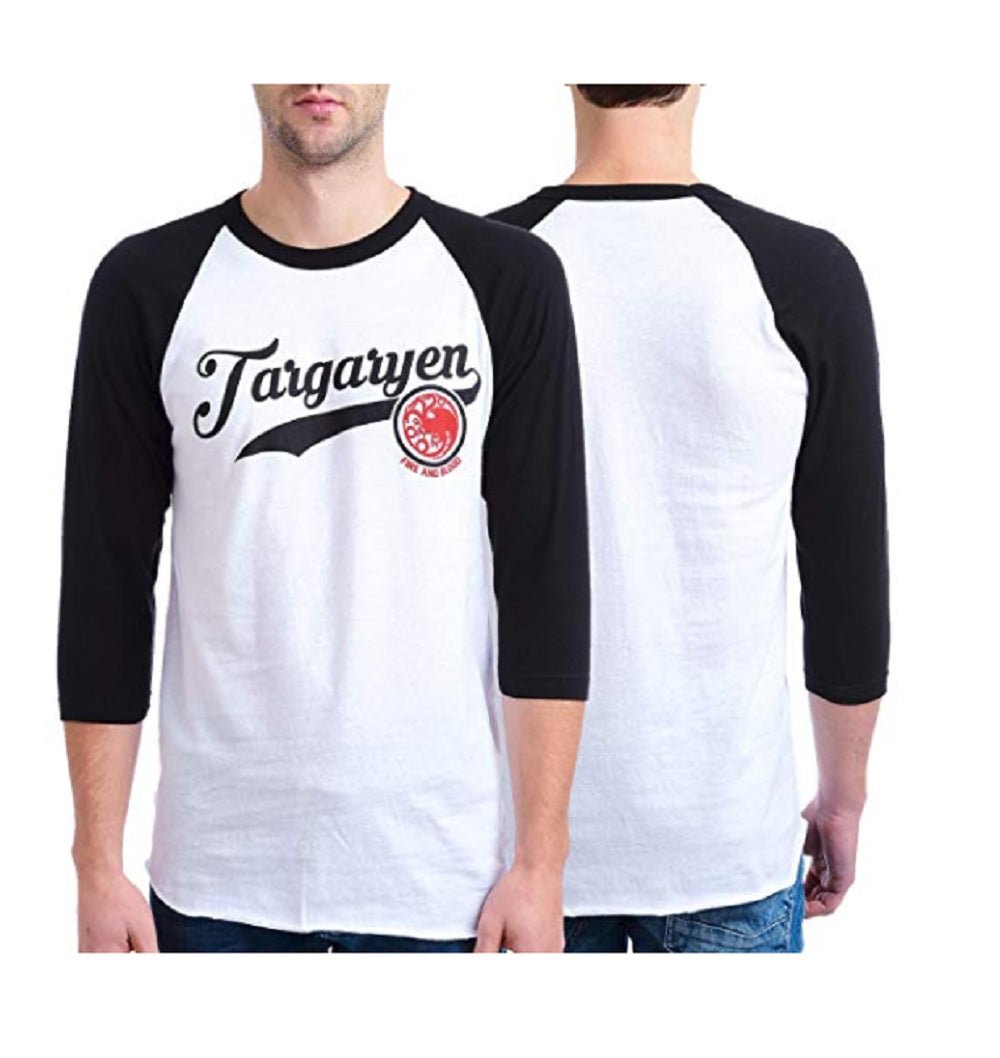 HBO Game Of Thrones Targaryen Adult Raglan Shirt - Fundom