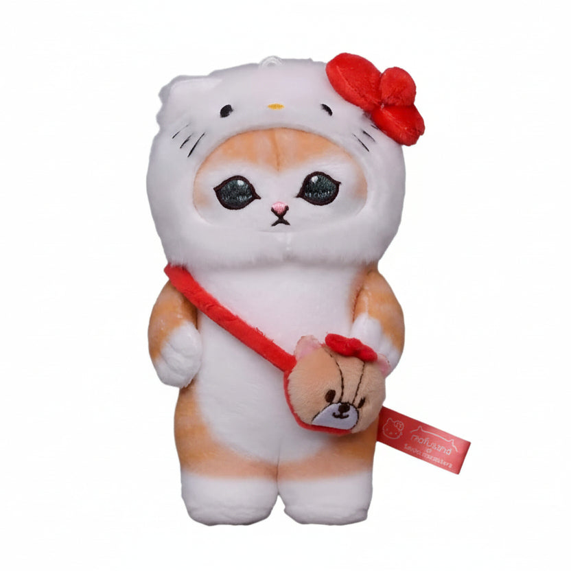 Mofusand Sanrio Hello Kitty Cat Plush 6"