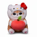 Mofusand Sanrio Hello Kitty Cat Plush Keychain