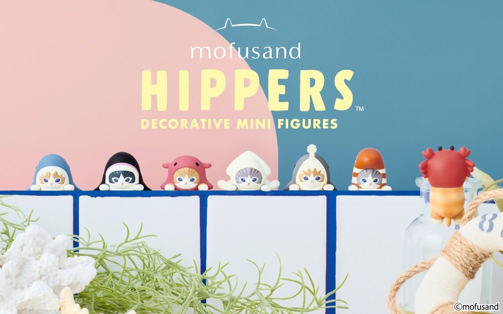 HIPPERS - Mofusand - Decorative Mini Figure Blind Box - Fundom