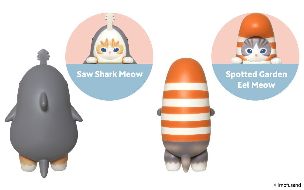 HIPPERS - Mofusand - Decorative Mini Figure Blind Box - Fundom