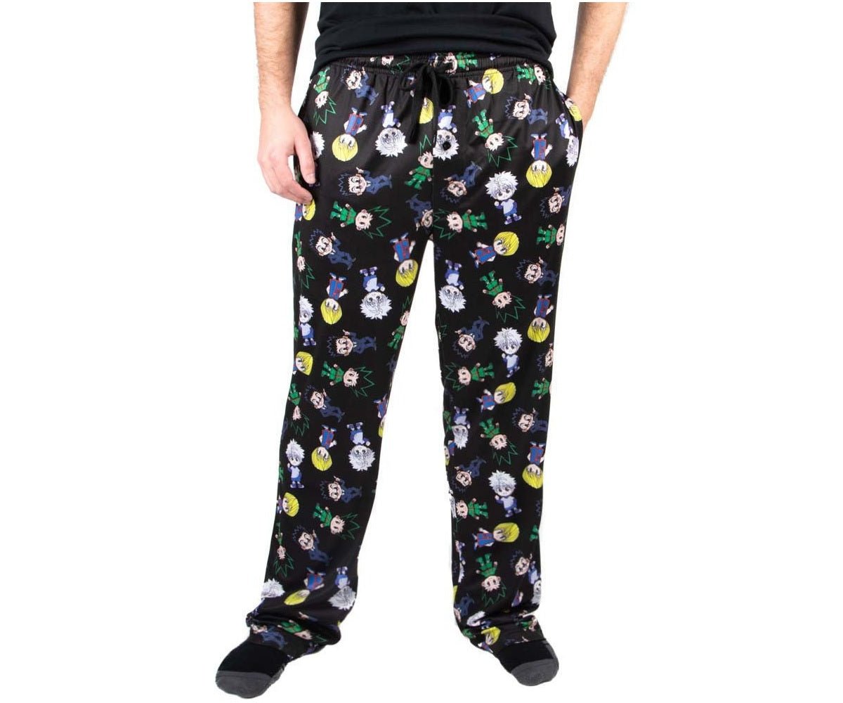Hunter x Hunter Chibi All Over Anime Adult Unisex Pajama Sleep Pants - Fundom