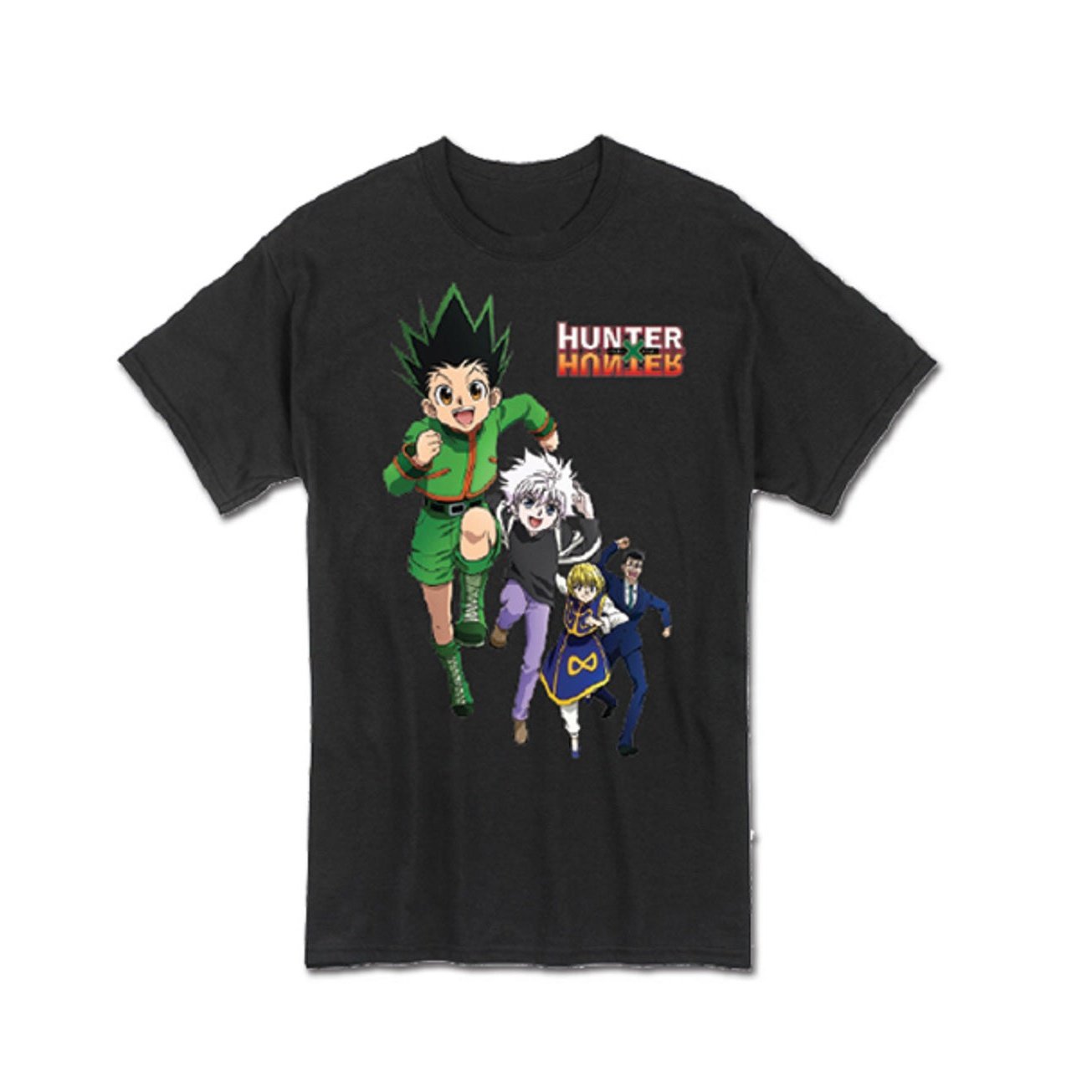 Hunter X Hunter Gon And Team Running Anime Adult T-Shirt - Fundom