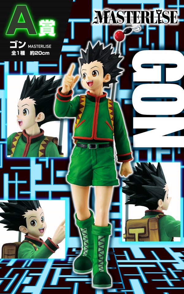 Hunter X Hunter - Gon Freecss Greed Island Version Bandai Masterlise ICHIBANSHO Figure - Fundom