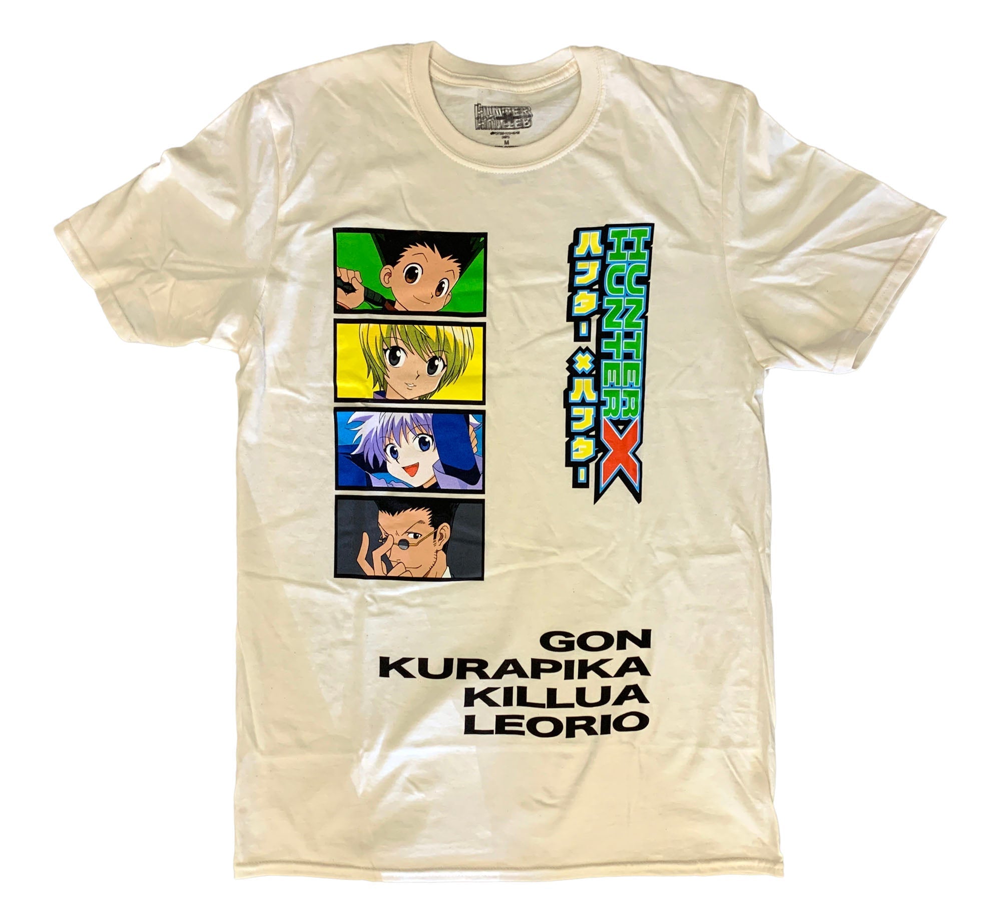 Hunter X Hunter Gon Kurapika Killua Hisoka Logo Anime Adult T-Shirt - Fundom