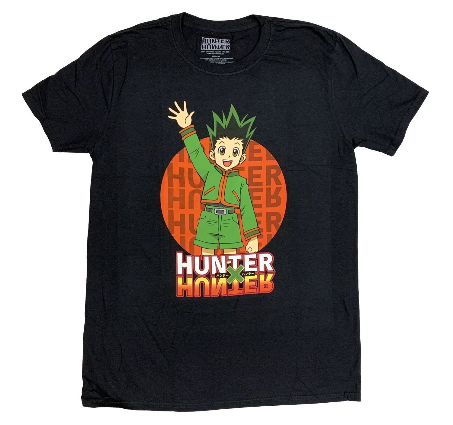 Hunter X Hunter Gon Waving Anime Adult T-Shirt - Fundom