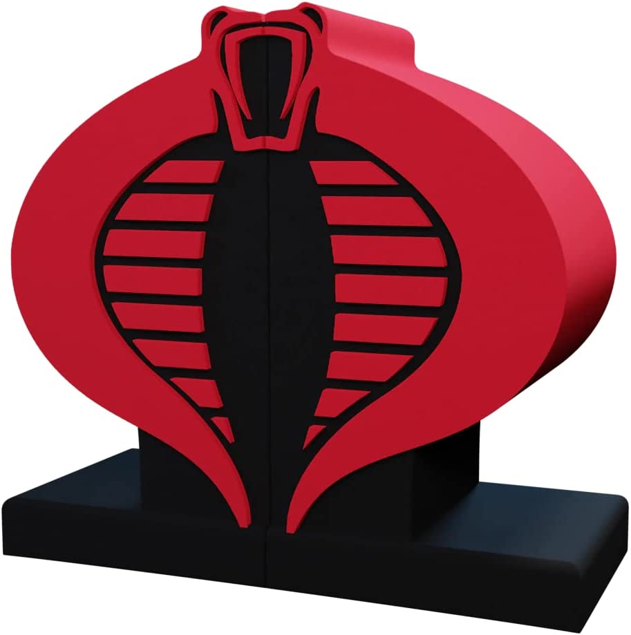 Icon Heroes G.I. Joe Cobra Logo Bookend - Fundom