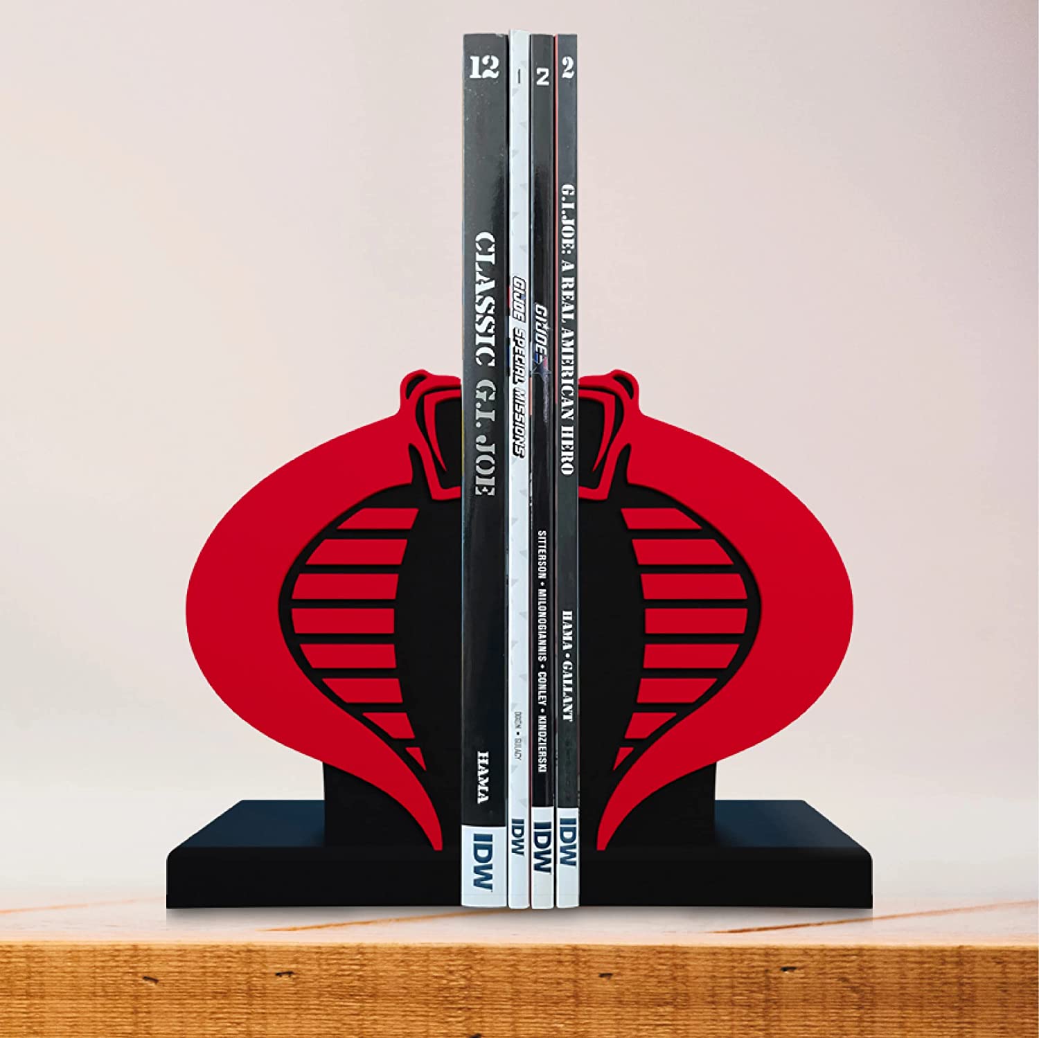 Icon Heroes G.I. Joe Cobra Logo Bookend - Fundom