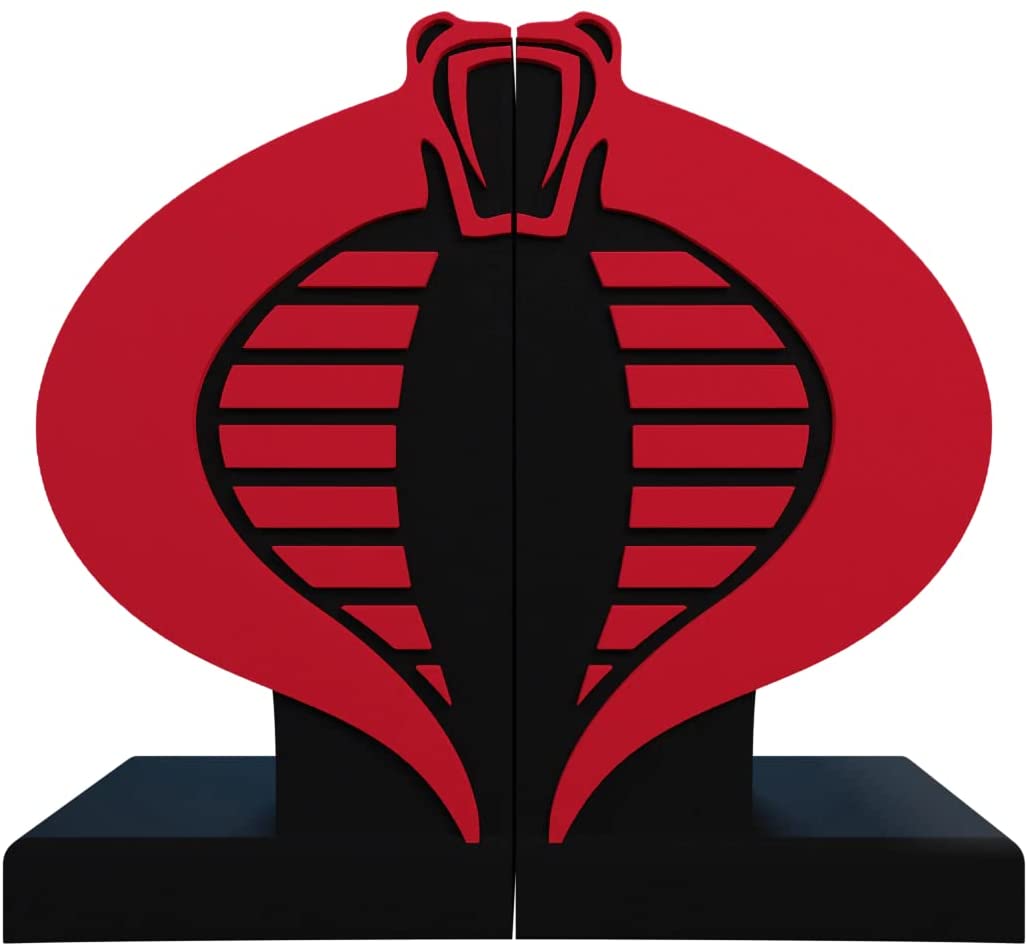 Icon Heroes G.I. Joe Cobra Logo Bookend - Fundom