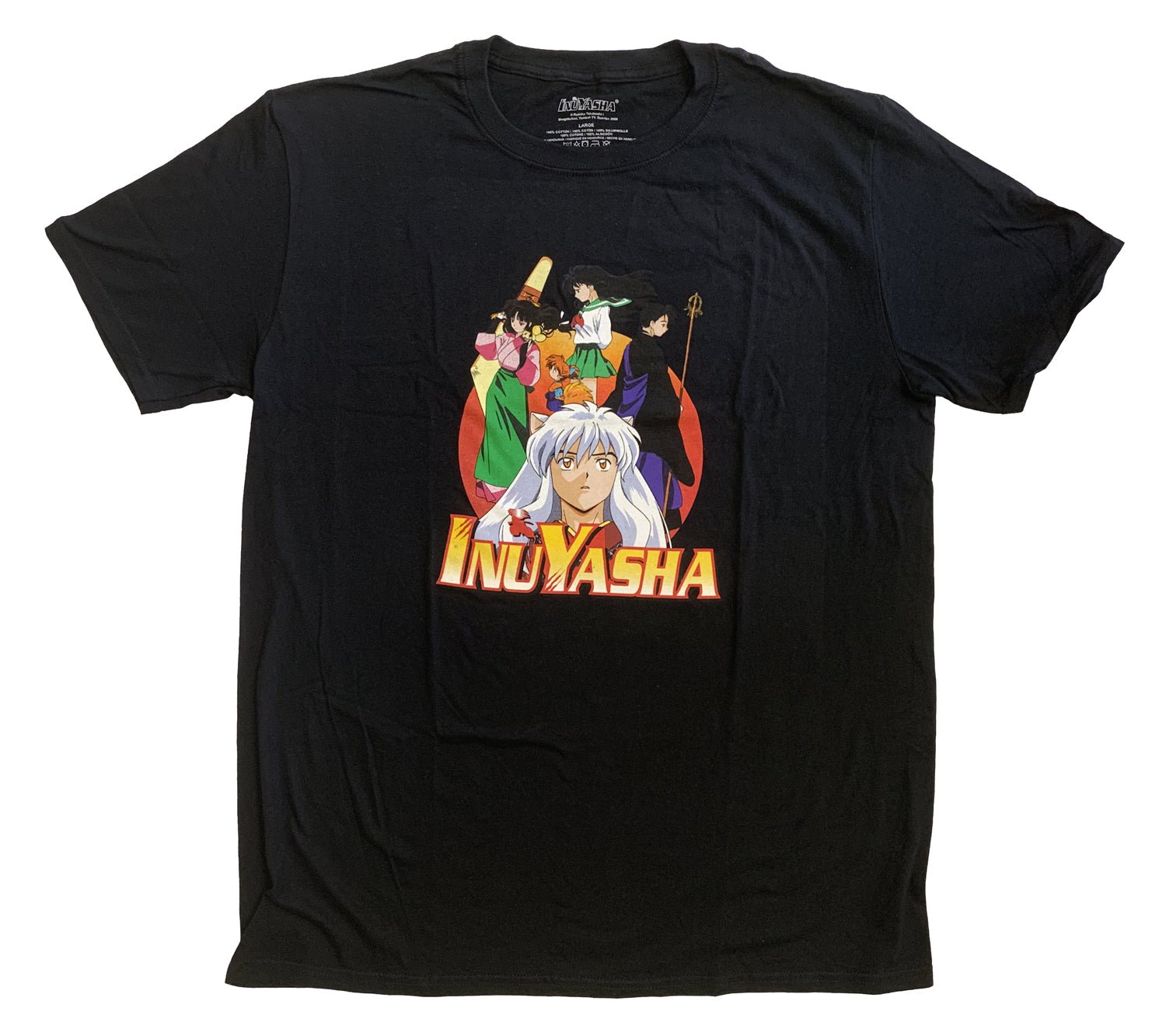 Inuyasha Group Anime Adult T-Shirt - Fundom