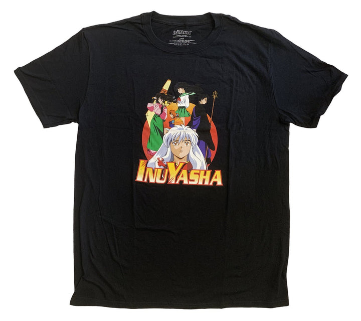 Inuyasha Group Anime Adult T-Shirt - Fundom