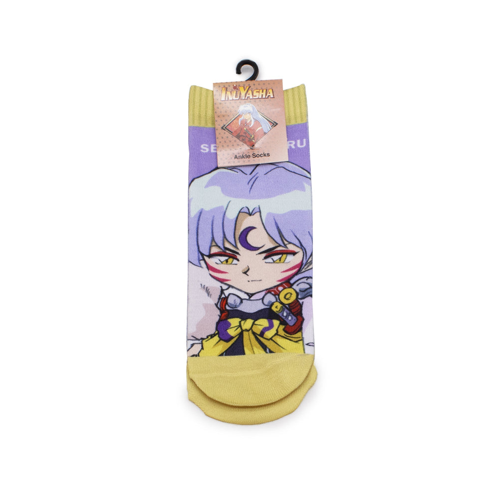 Inuyasha Sesshomaru Cute Chibi Anime Ankle Socks - Fundom
