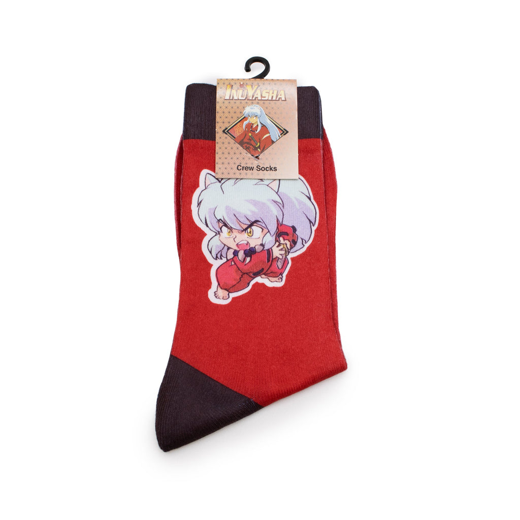 Inuyasha - Half Demon Anime Crew Socks