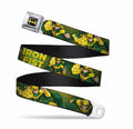 Iron Fist Action Pose Marvel Comics Seatbelt Belt - Fundom