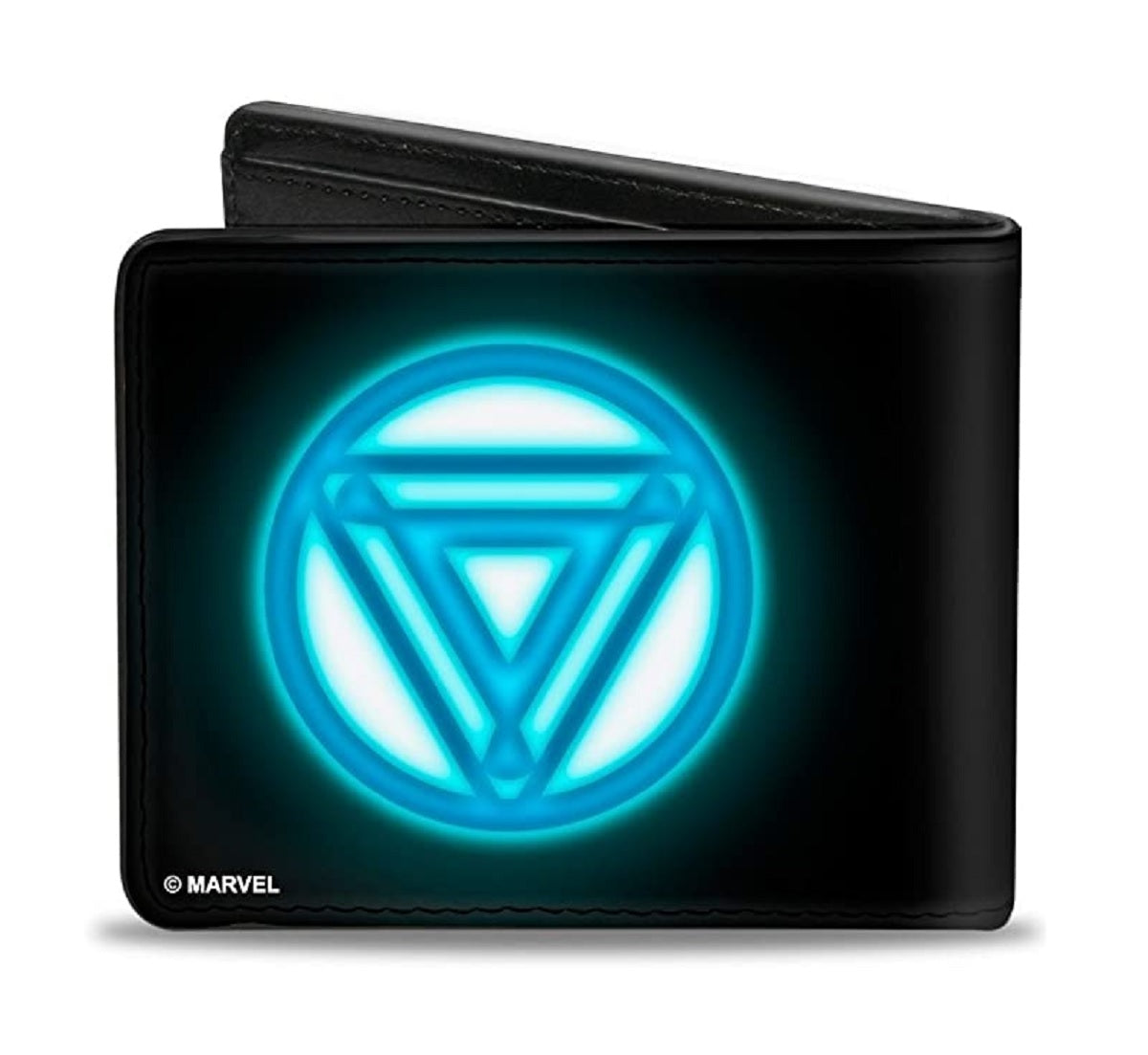 Iron Man Arc Reactor Glow Marvel Comics Bi-Fold Wallet