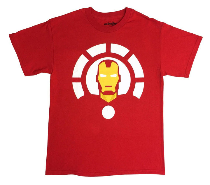 Iron Man Minimal Marvel Comics Adult T-Shirt - Fundom