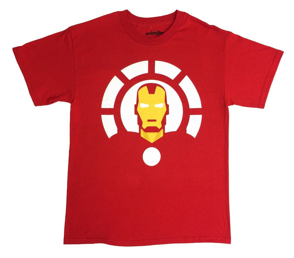 Iron Man Minimal Marvel Comics Adult T-Shirt - Fundom