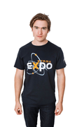 Iron Man Stark Expo Logo Marvel Adult T Shirt - Fundom