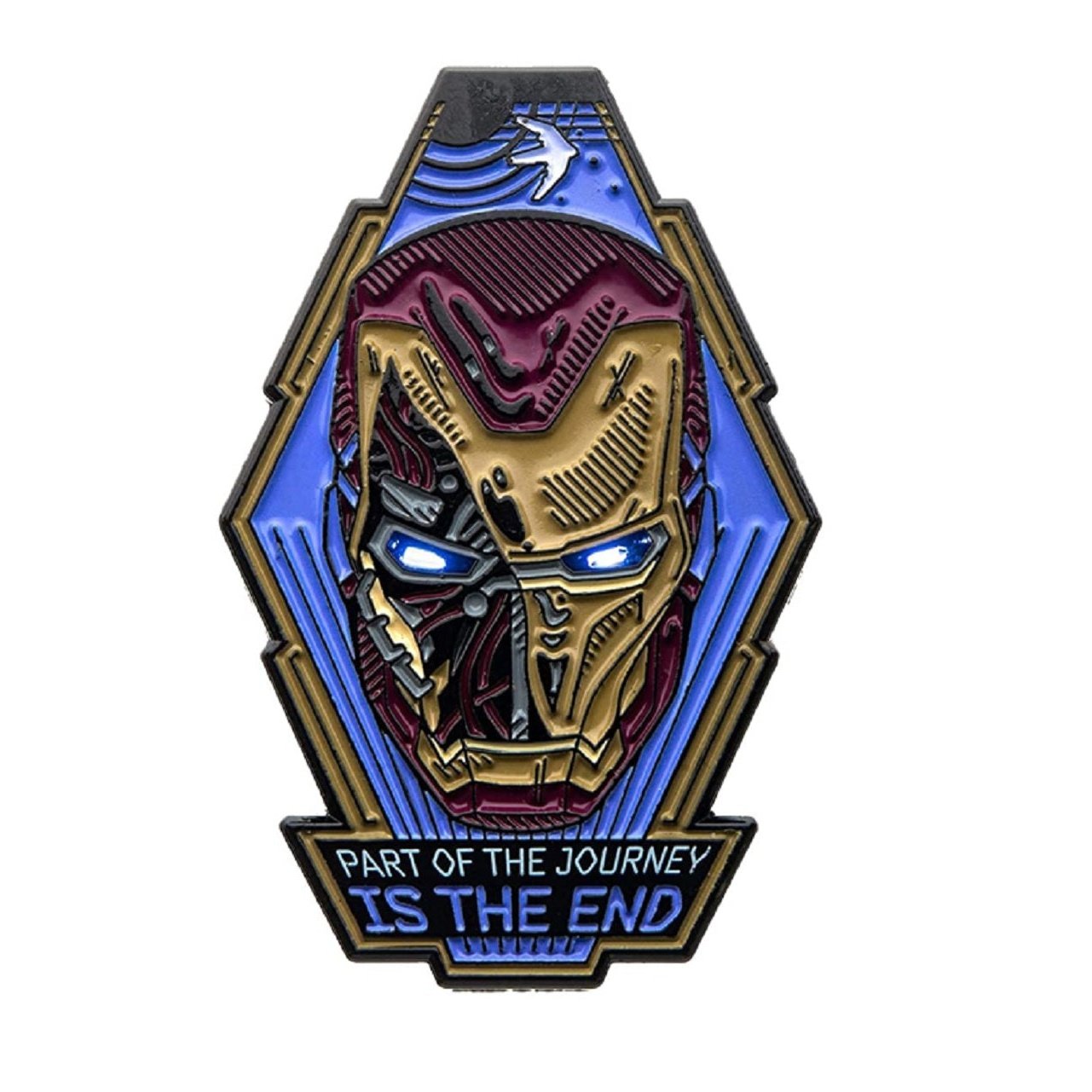 Marvel Jewelry Iron Man Mask Light Up Lapel Pin