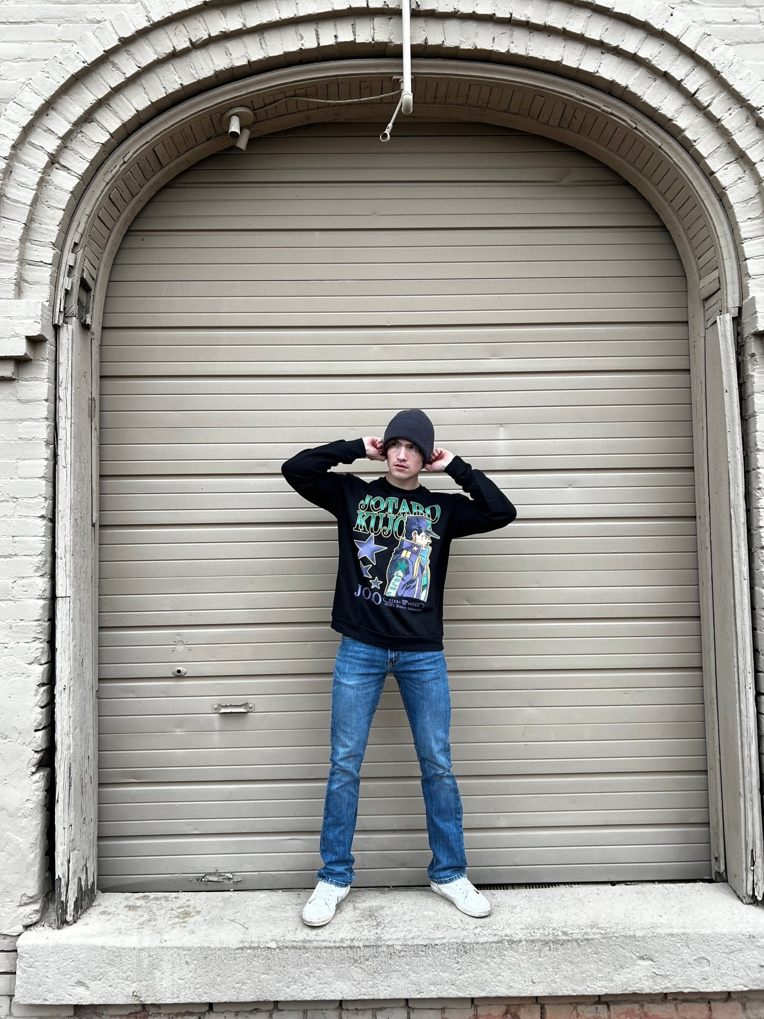 JoJo's Bizarre Adventure Jotaro Kujo Stone Ocean - Licensed Adult Sweatshirt - Fundom