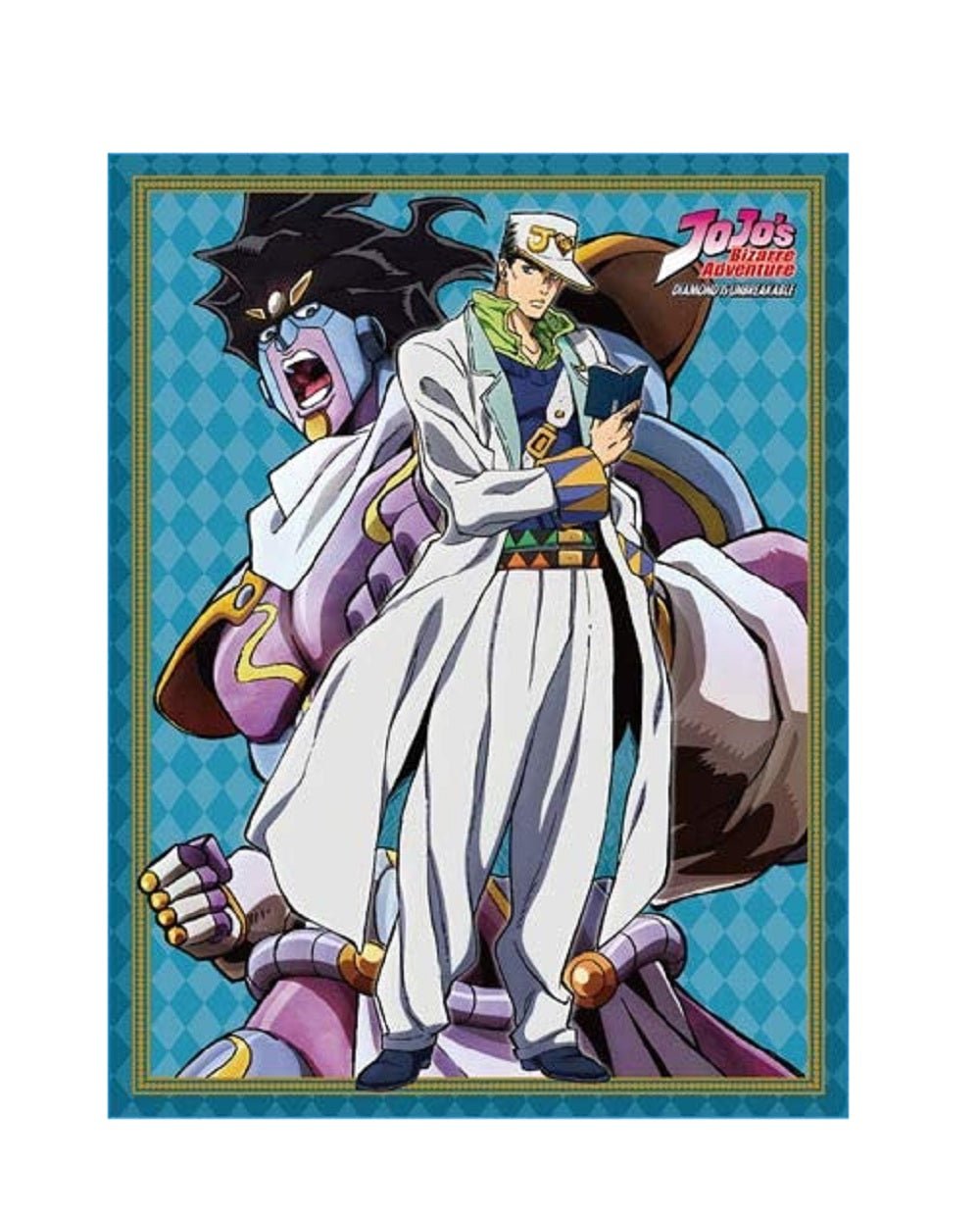 Jojo's Bizarre Adventure Star Platinum & Jotaro Anime Officially Licensed Throw Blanket - Fundom