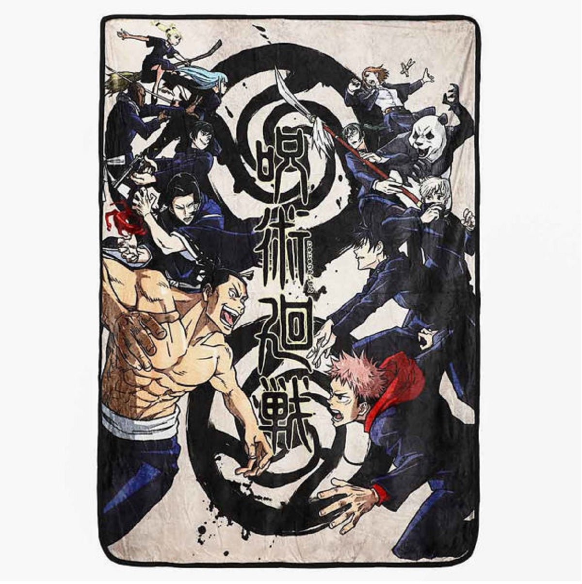 Jujutsu Kaisen Key Art Anime Comfy Fleece Throw Blanket 45in. By 60in. - Fundom