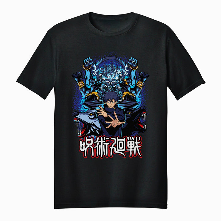 Jujutsu Kaisen Megumi Fushiguro Divine Dogs Adult Unisex T-Shirt - Fundom