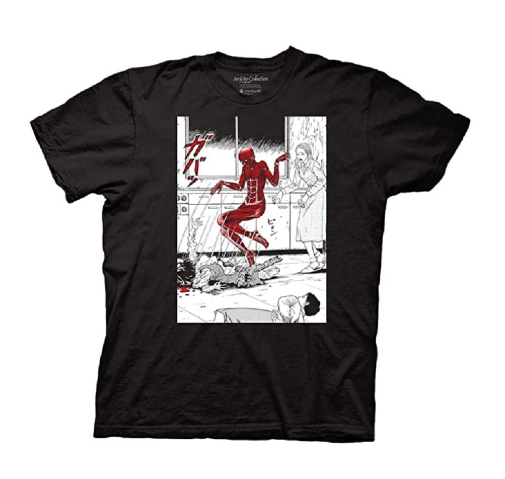 Junji Ito Popping Out of Skin Anime Adult T Shirt - Fundom
