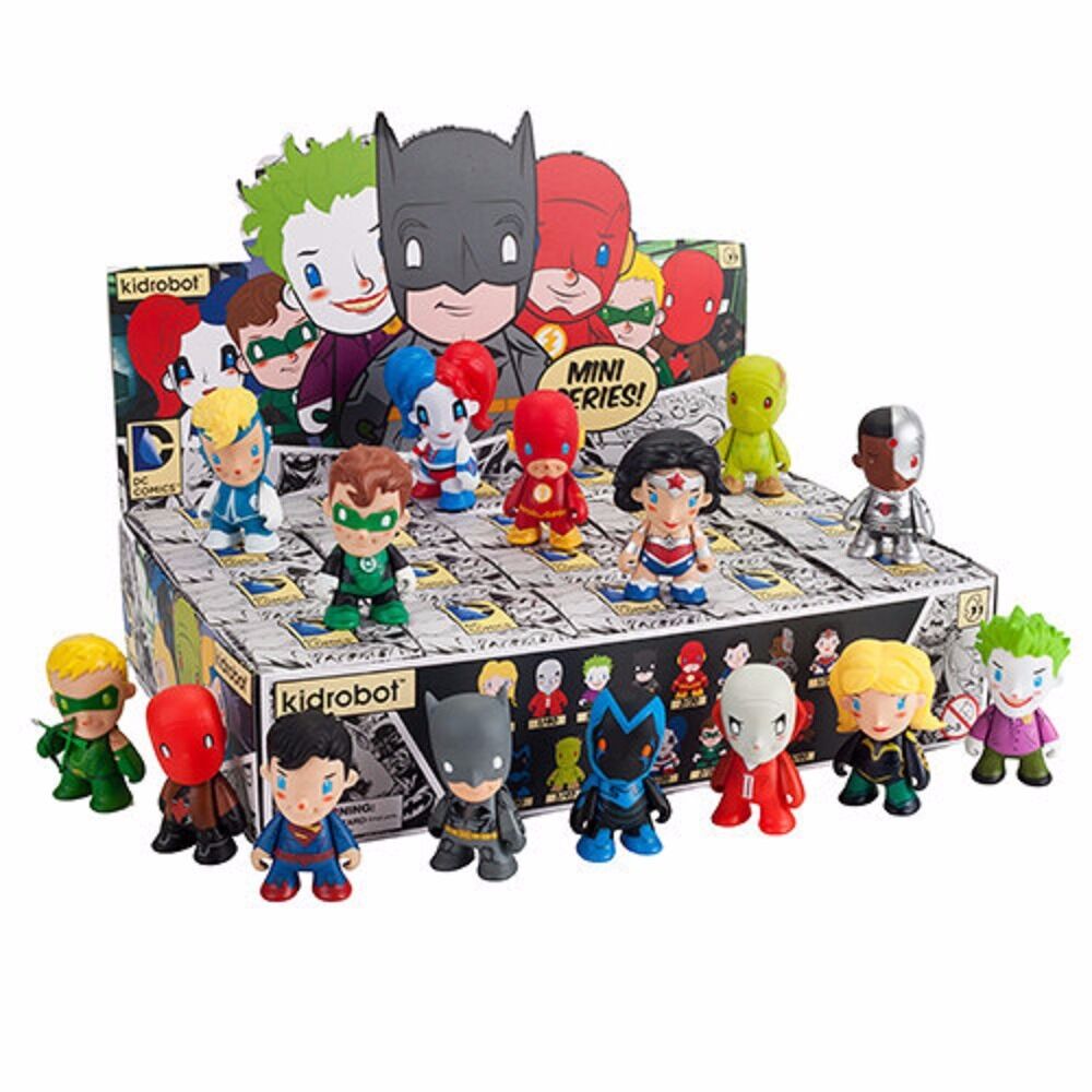 Kidrobot DC Universe 3' Mini Series Vinyl Figure One Blind Box DC Comics - Fundom