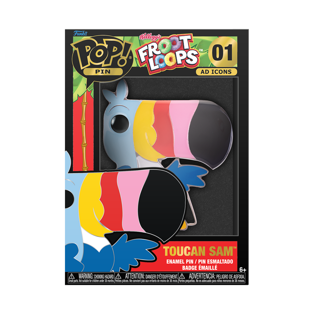 Funko Pop! Pin: Froot Loops - Toucan Sam #01