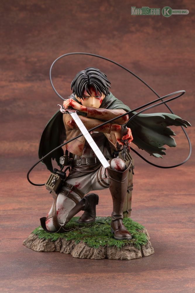 Kotobukiya - Attack On Titan - Levi Fortitude Ver. ARTFX J - Fundom