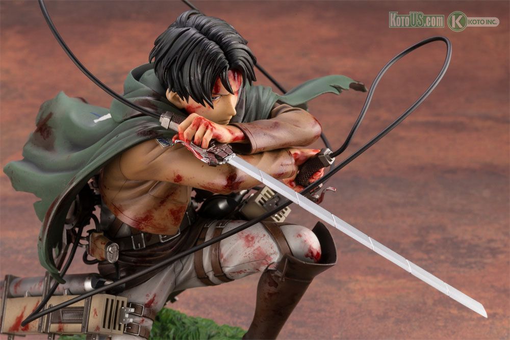 Kotobukiya - Attack On Titan - Levi Fortitude Ver. ARTFX J - Fundom