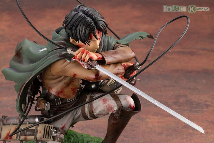 Kotobukiya - Attack On Titan - Levi Fortitude Ver. ARTFX J - Fundom