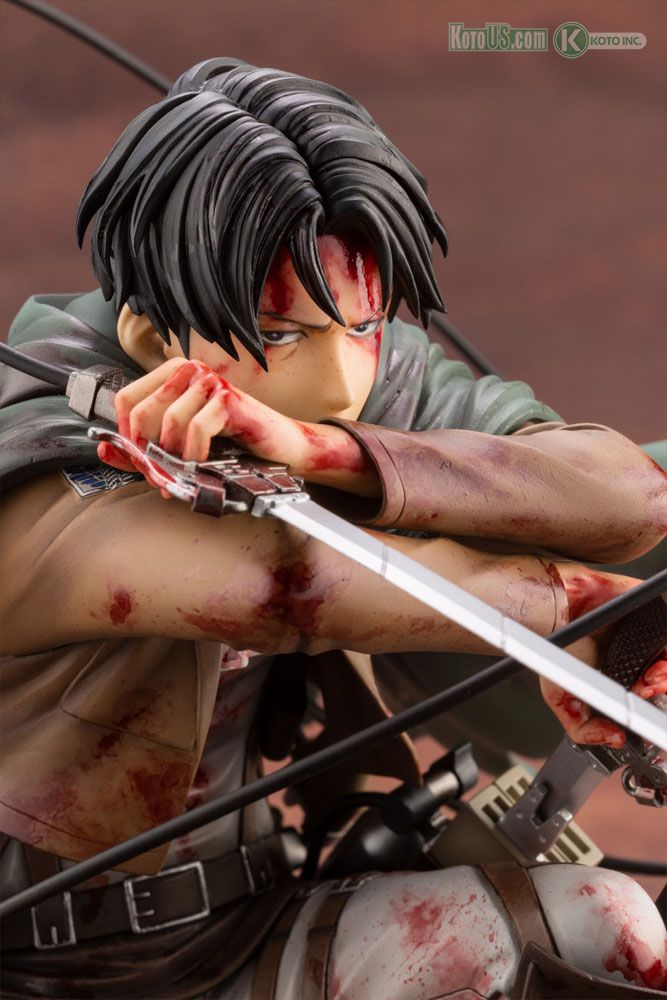Kotobukiya - Attack On Titan - Levi Fortitude Ver. ARTFX J - Fundom