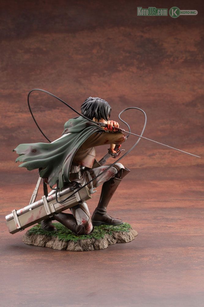 Kotobukiya - Attack On Titan - Levi Fortitude Ver. ARTFX J - Fundom