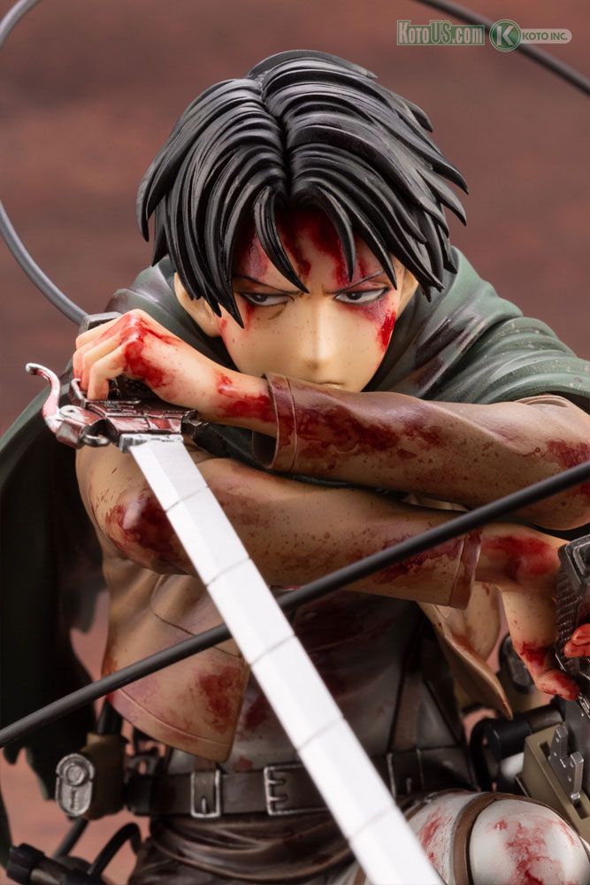 Kotobukiya - Attack On Titan - Levi Fortitude Ver. ARTFX J - Fundom
