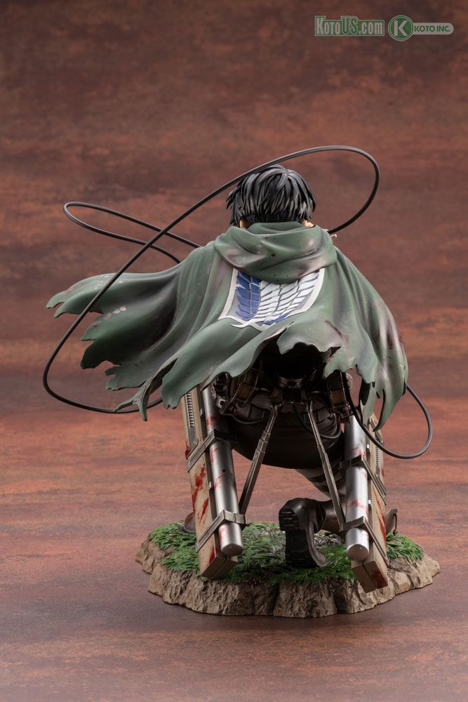 Kotobukiya - Attack On Titan - Levi Fortitude Ver. ARTFX J - Fundom