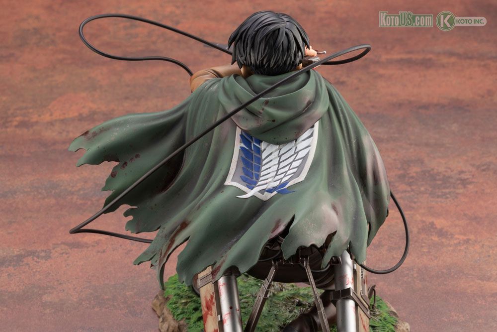 Kotobukiya - Attack On Titan - Levi Fortitude Ver. ARTFX J - Fundom