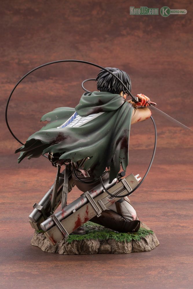 Kotobukiya - Attack On Titan - Levi Fortitude Ver. ARTFX J - Fundom