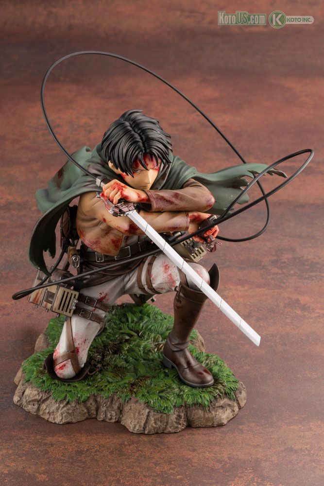Kotobukiya - Attack On Titan - Levi Fortitude Ver. ARTFX J - Fundom