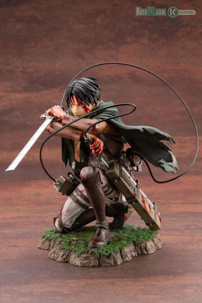 Kotobukiya - Attack On Titan - Levi Fortitude Ver. ARTFX J - Fundom