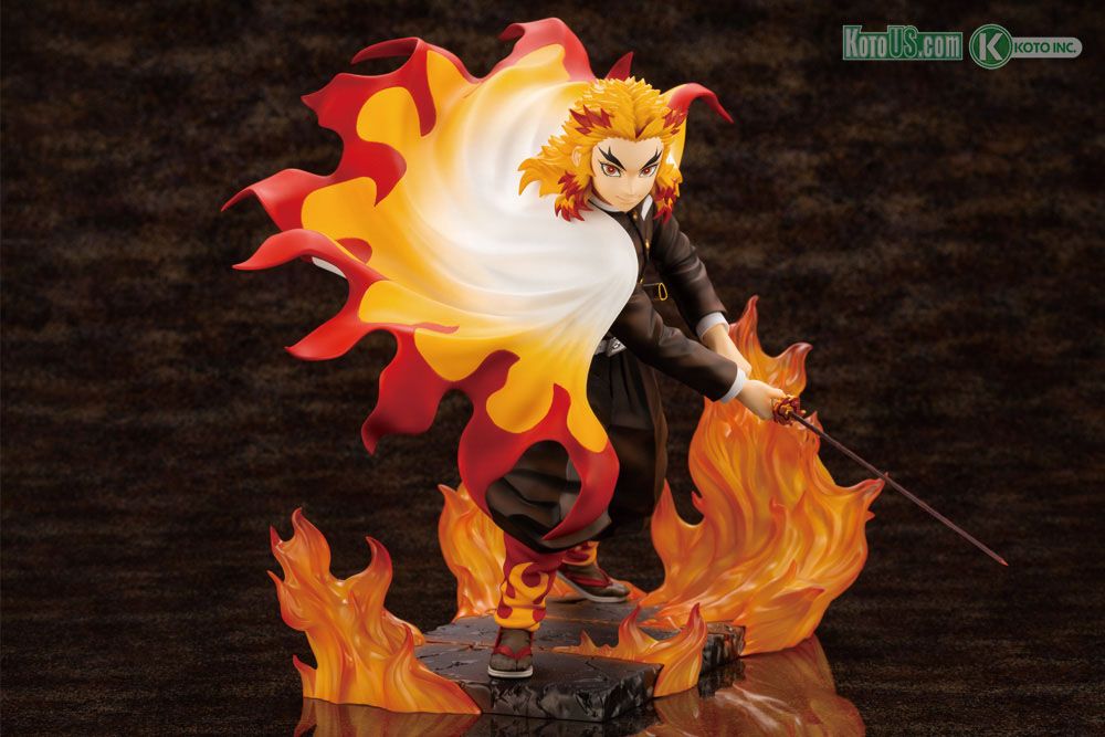 Kotobukiya - Demon Slayer Kimetsu no Yaiba - Kyojuro Rengoku ARTFX J - Fundom