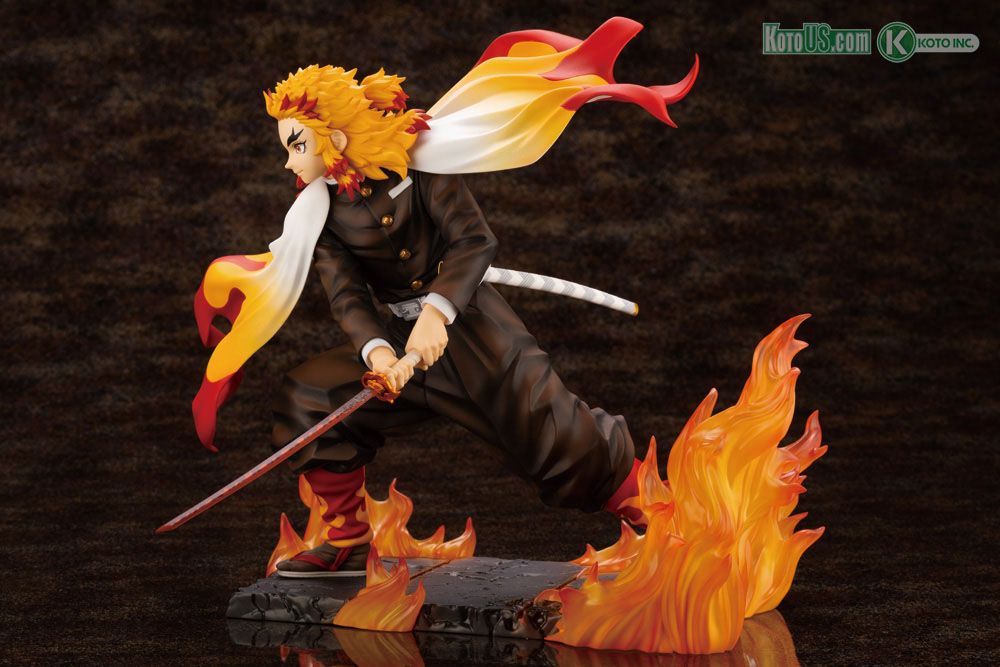 Kotobukiya - Demon Slayer Kimetsu no Yaiba - Kyojuro Rengoku ARTFX J - Fundom