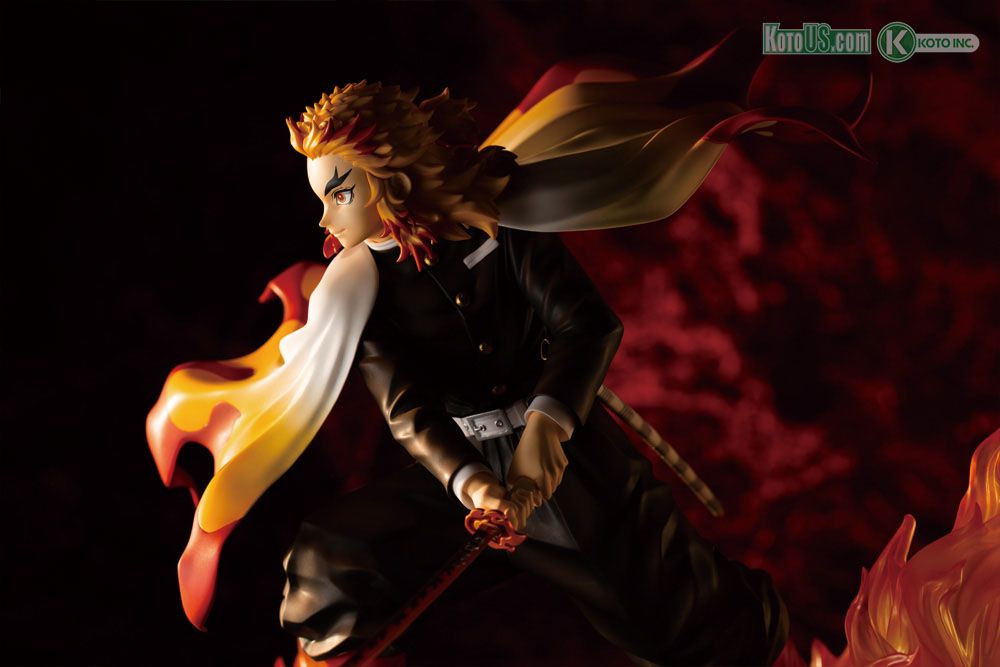 Kotobukiya - Demon Slayer Kimetsu no Yaiba - Kyojuro Rengoku ARTFX J - Fundom