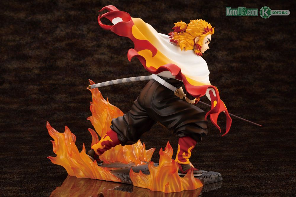 Kotobukiya - Demon Slayer Kimetsu no Yaiba - Kyojuro Rengoku ARTFX J - Fundom