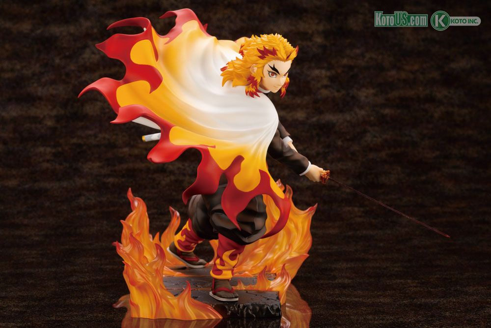 Kotobukiya - Demon Slayer Kimetsu no Yaiba - Kyojuro Rengoku ARTFX J - Fundom