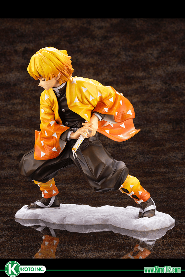 Kotobukiya - Demon Slayer Kimetsu no Yaiba - Zenitsu Agatsuma ARTFX J - Fundom