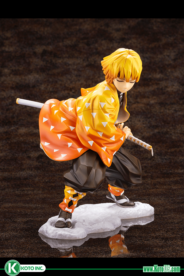 Kotobukiya - Demon Slayer Kimetsu no Yaiba - Zenitsu Agatsuma ARTFX J - Fundom
