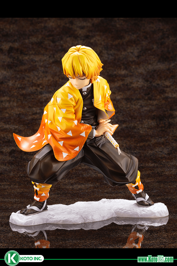 Kotobukiya - Demon Slayer Kimetsu no Yaiba - Zenitsu Agatsuma ARTFX J - Fundom